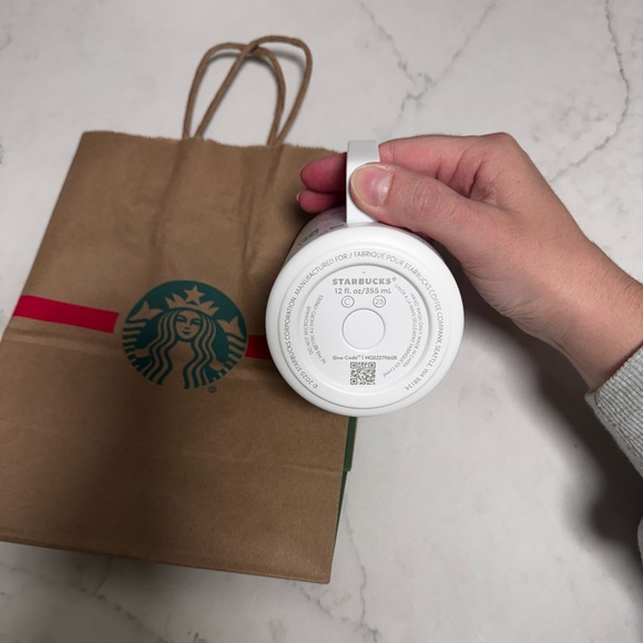 NEW Roller Rabbit + Starbucks Stainless Steel Camp Mug 12 oz Coffeehouse Bonzana - Picture 5 of 5